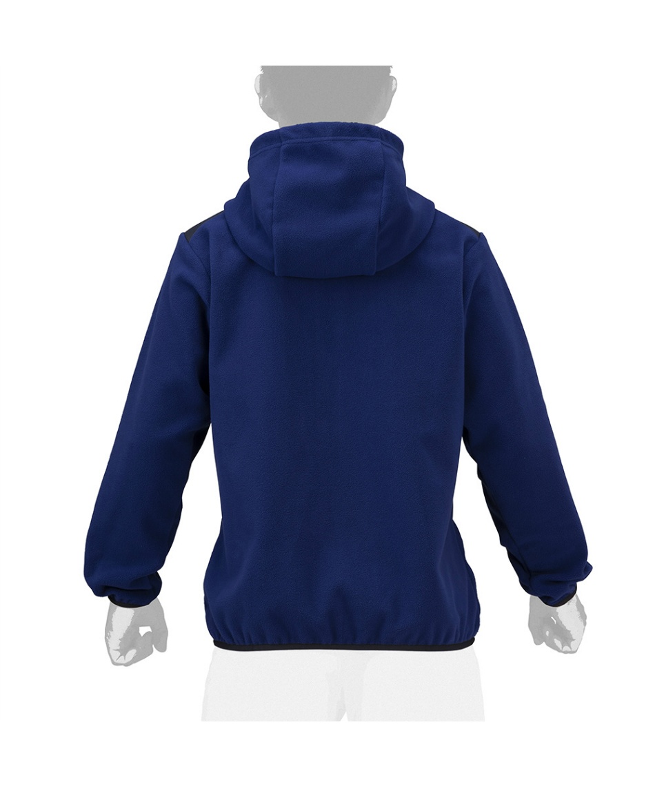 野球 フリース パーカージュニア フリースフーディ 厚手12JEBK8916