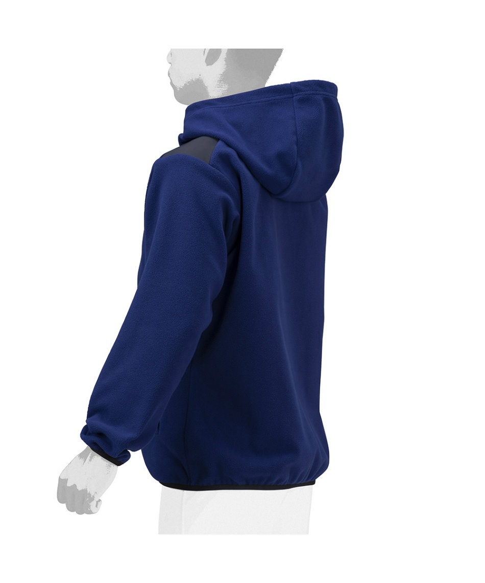 野球 フリース パーカージュニア フリースフーディ 厚手12JEBK8916