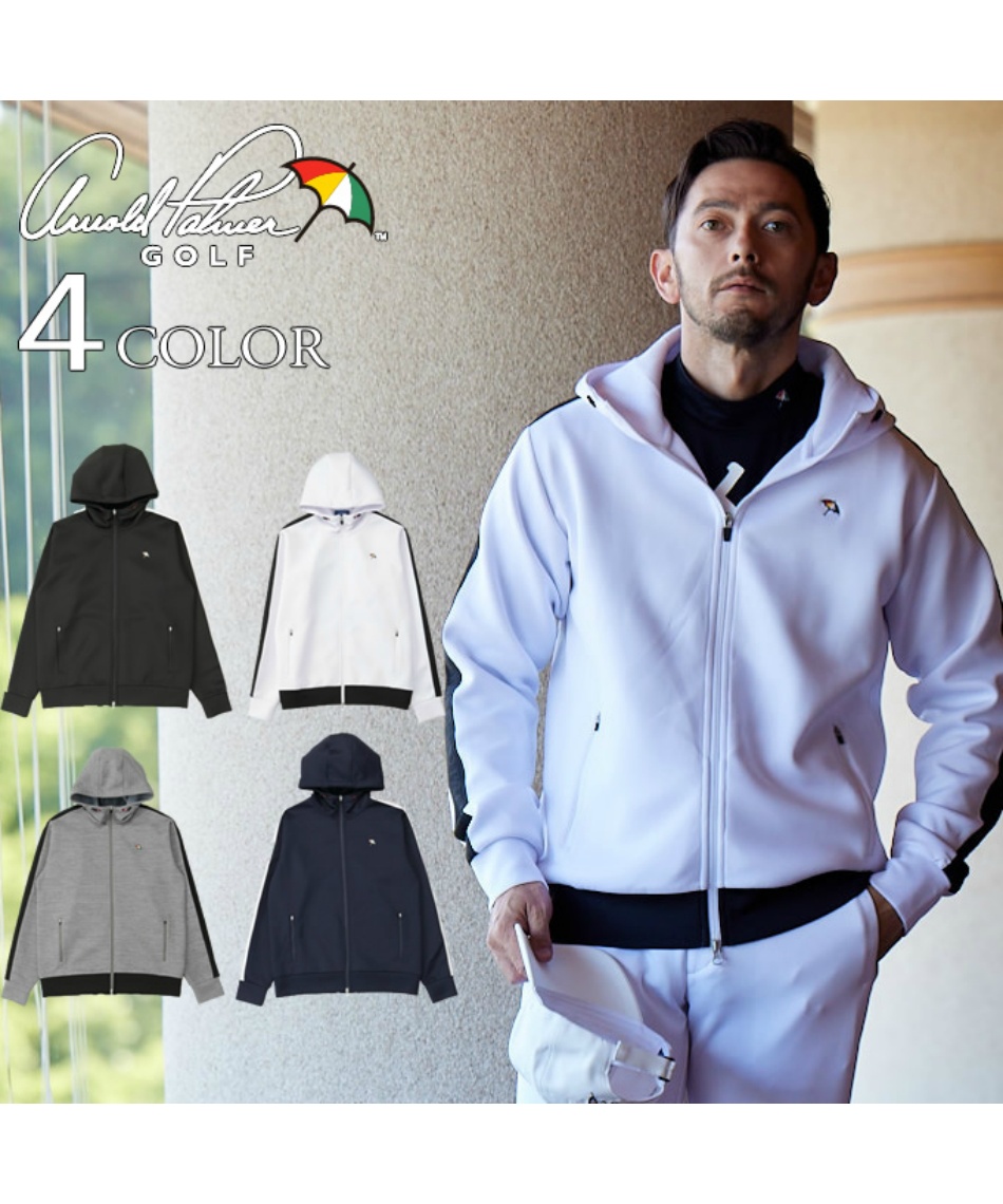 Arnold Palmer Golf フルジップフーディ Oサイズ グレー Arnold Palmer Golf フルジップフーディ Oサイズ グレー 楽天