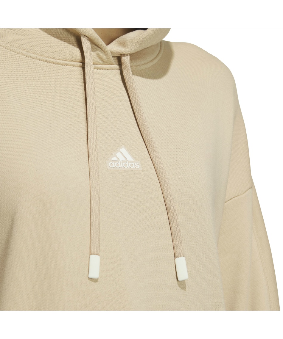 アディダス(adidas) スウェット ワンピース 長袖 ワーディング ルーズ