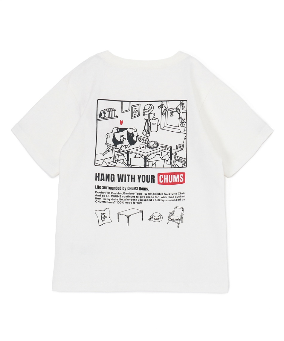 Tシャツ 半袖 キッズマイチャムスルームTシャツ Kid's My CHUMS Room T