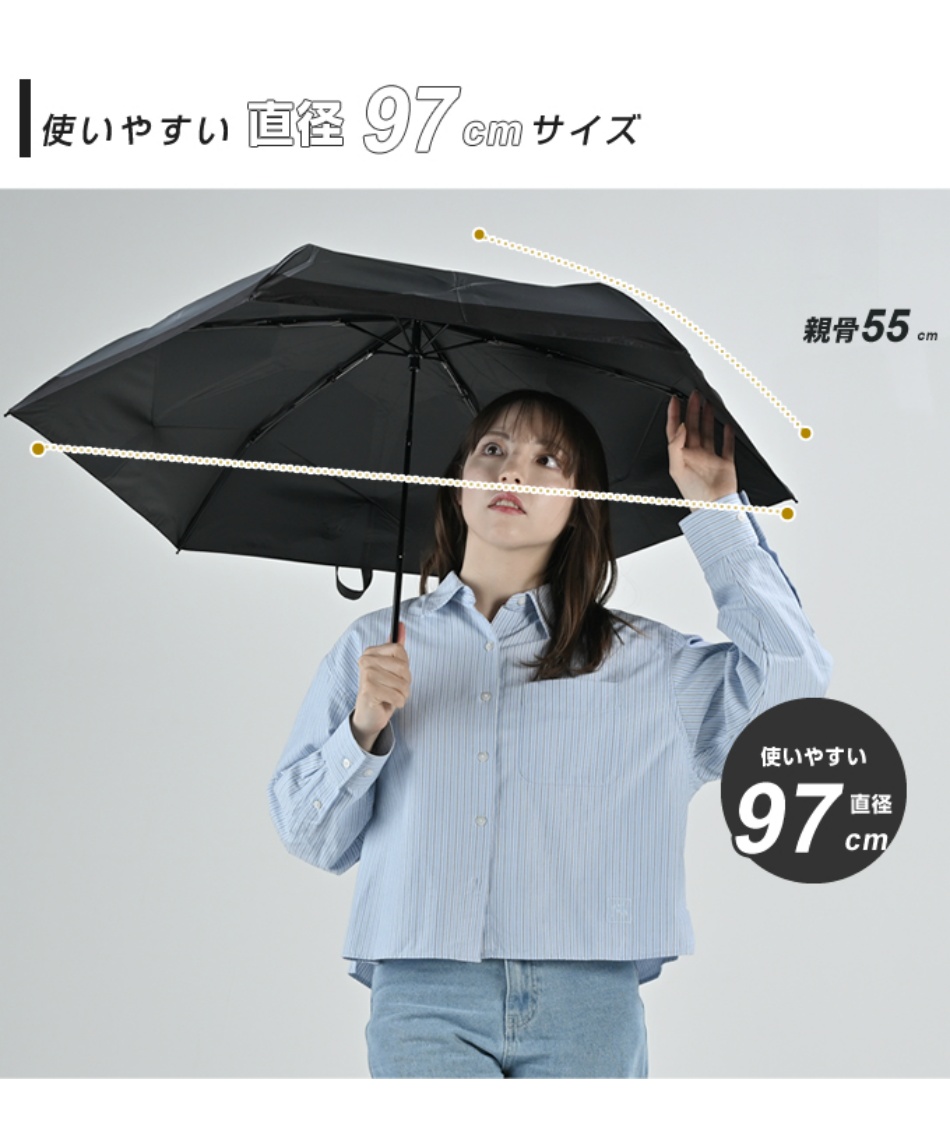 6/29まで【30％OFF】クーポン配布中 晴雨兼用 折りたたみ傘 ウラワザ
