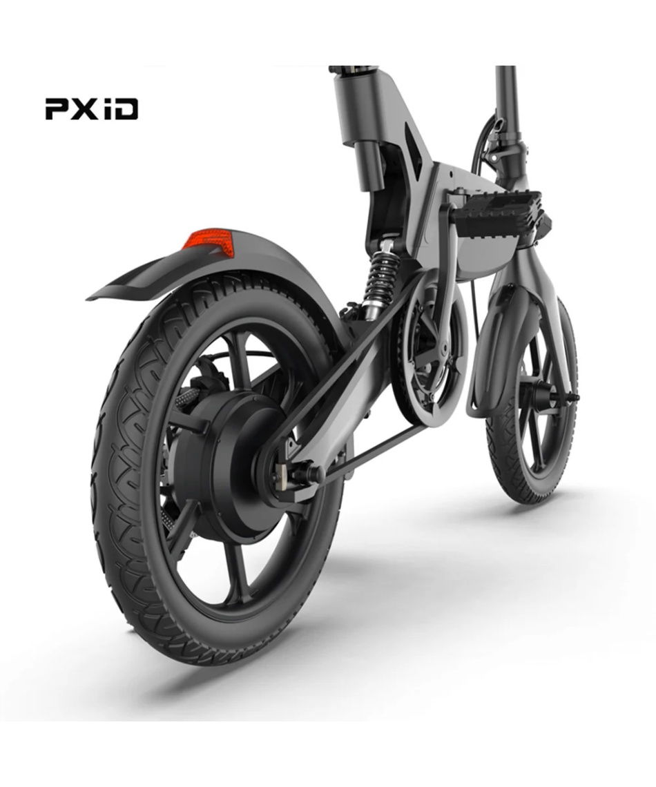 ②【美品】折りたたみ式電動アシスト自転車 公道走行可能 免許不要】 折り畳み自電車 折り畳み可 14inch