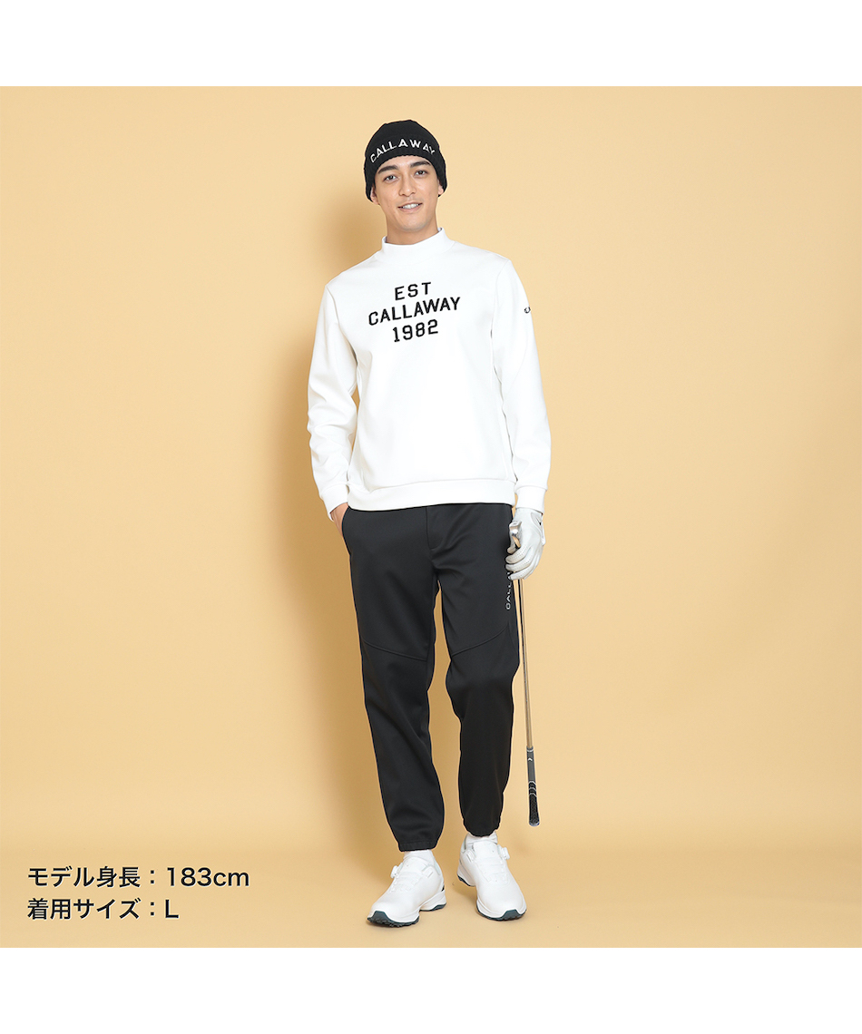 ゴルフウェア スウェット スターストレッチボンディングスウェット