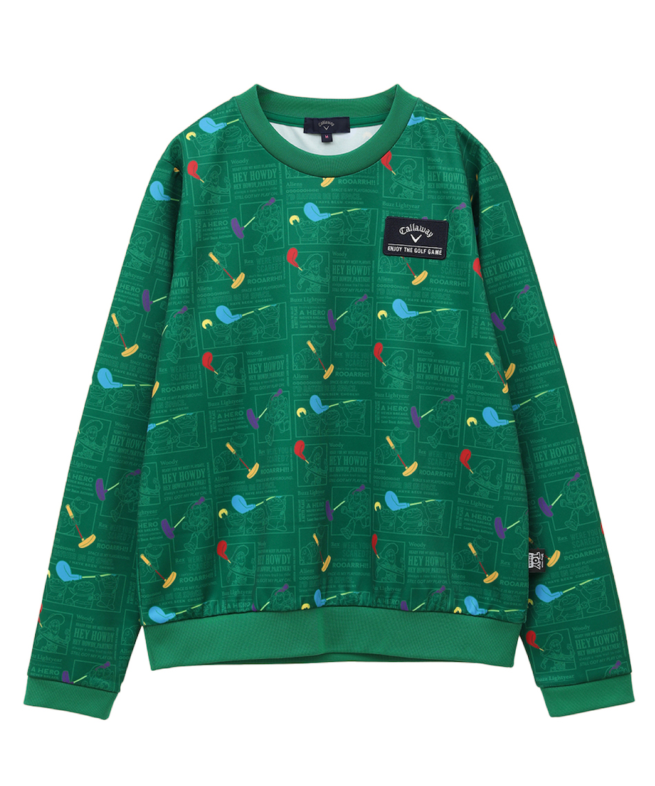 【新品】キャロウェイ／スウェット キャロウェイ(Callaway) ゴルフウェア スウェット TOYSTORY / CALLAWAY