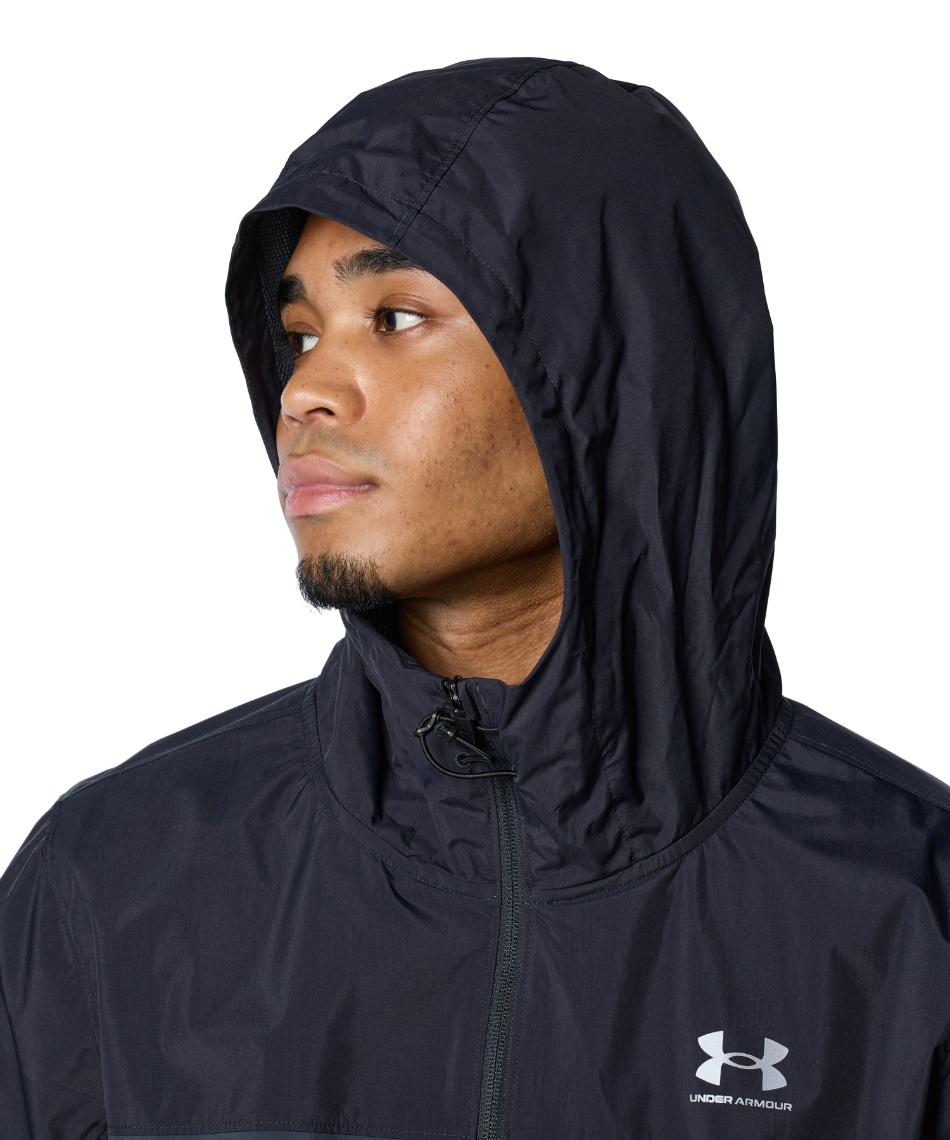 アンダーアーマー　ウインドストームジャケット　黒　MD 新品未使用 Amazon | [アンダーアーマー] UA Wind Breaker Black Mod Gray