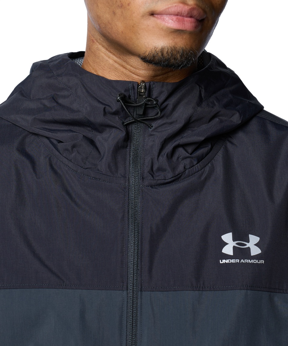 アンダーアーマー　ウインドストームジャケット　黒　MD 新品未使用 Amazon | [アンダーアーマー] UA Wind Breaker Black Mod Gray