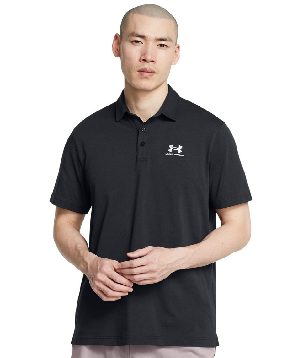 ポロシャツ 半袖 UA Icon Polo 1386608-001 | スポーツ用品なら