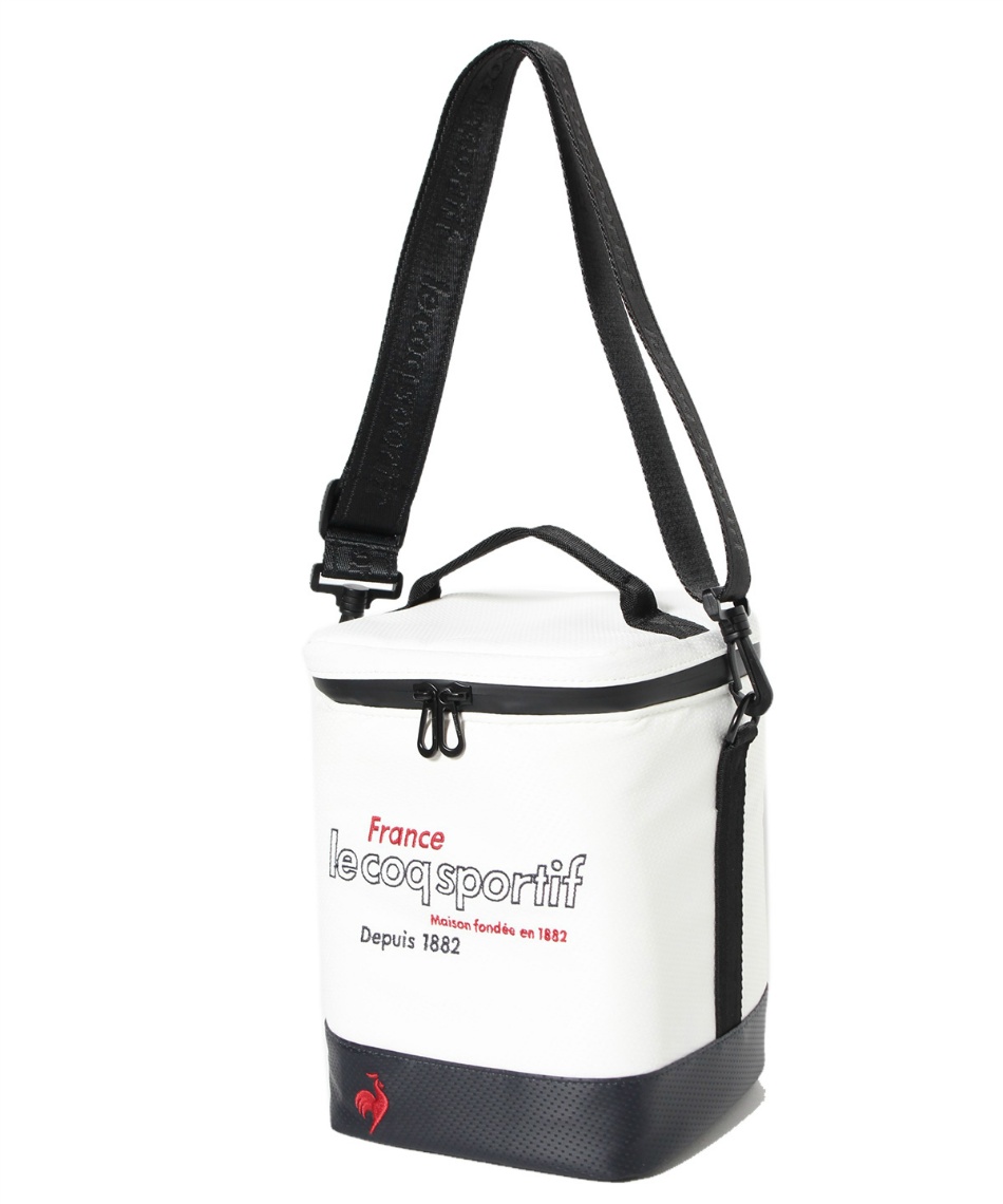 獲得ポイント54pt 27% OFF/SALE 【送料無料】ルコックスポルティフ(le coq sportif) トートバッグ 保温保冷縦型ポーチショルダー付き LG4FTT45M 【2024年モデル】 メンズ WHNV F