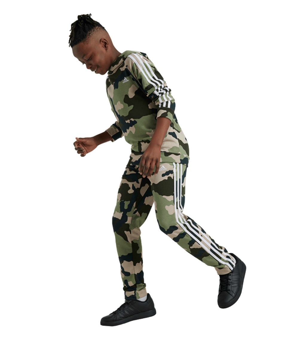 アディダス(adidas) スウェットパーカー ESS CAMO オールオーバー