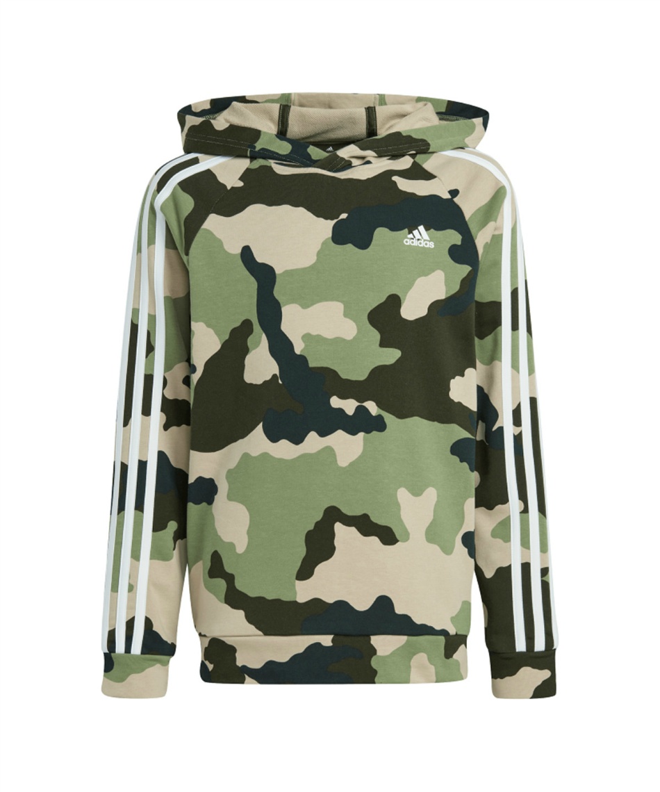 スウェットパーカー ESS CAMO オールオーバープリント フーディー