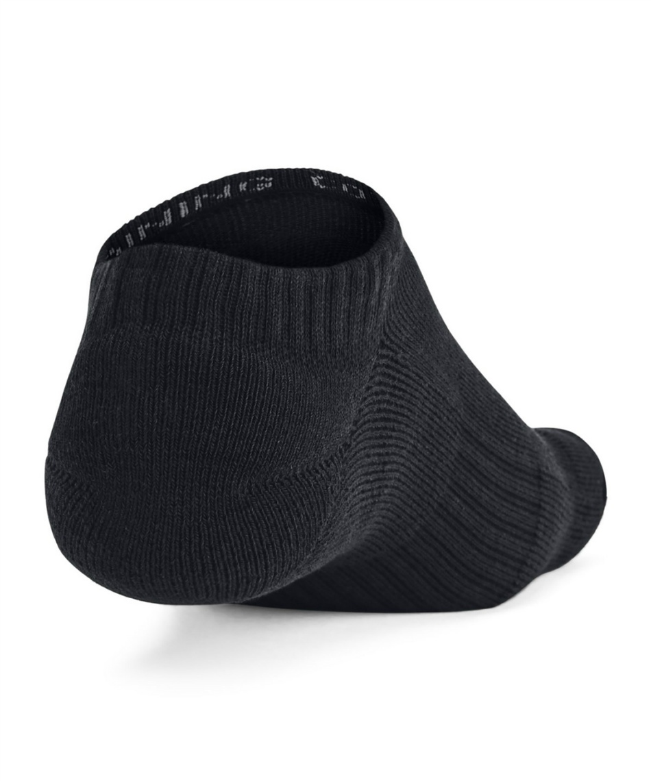 アンダーアーマー(UNDER ARMOUR) アンクルソックス Unisex UA TC 3pk No Show 1386313-001 ...