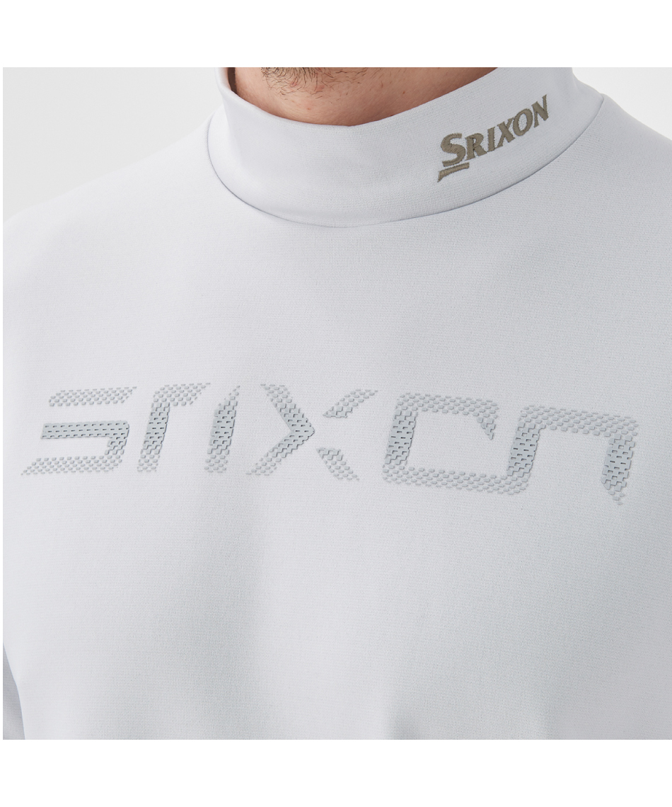 □ スリクソン(SRIXON) ゴルフウェア 長袖シャツ HEAT NAVI モック