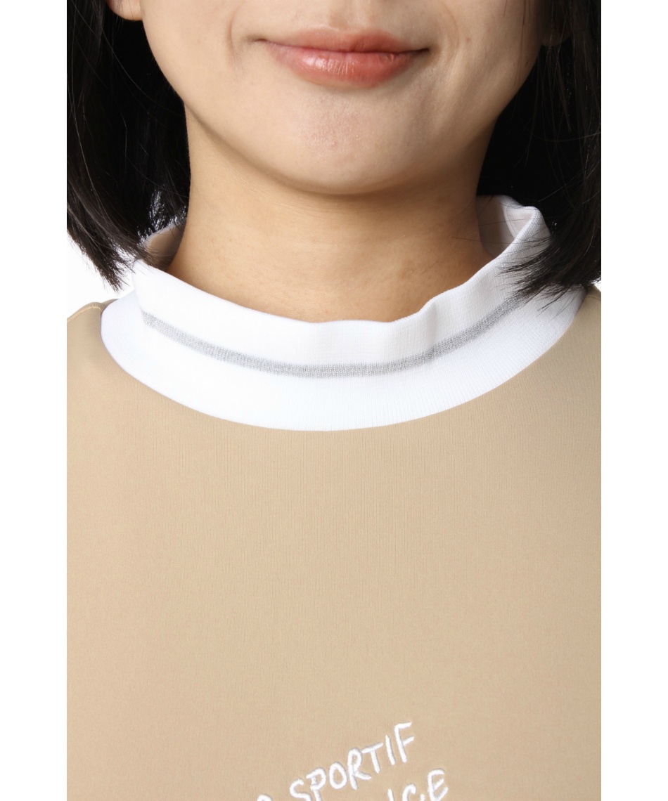 ゴルフウェア スウェット スフレダンボールニットMNプルオーバー