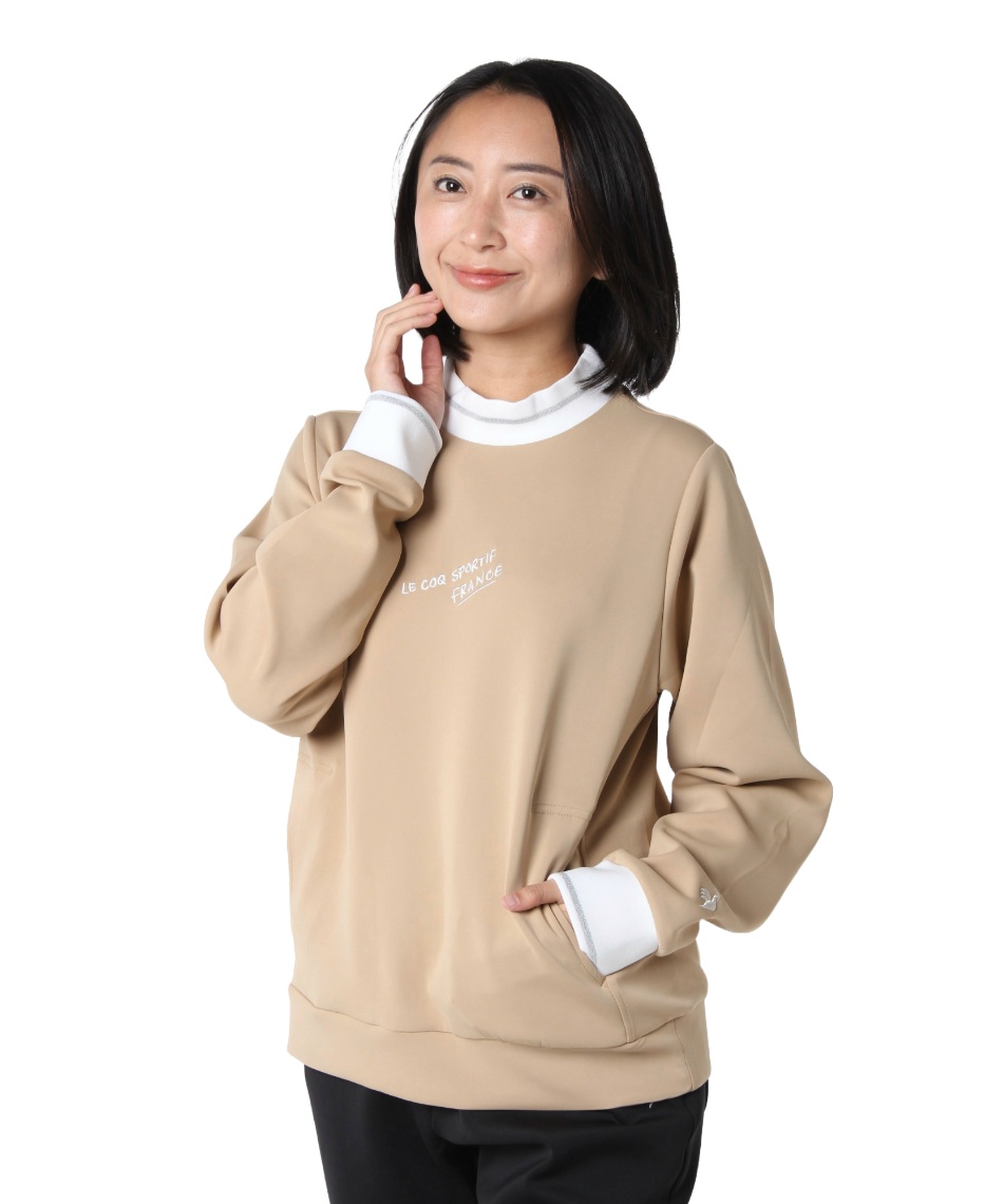 le coq sportif - ルコックゴルフ RIJOUME 裏鹿の子ダンボールスウェットパーカー ルコックゴルフ RIJOUME 裏鹿の子ダンボールスウェットパーカー