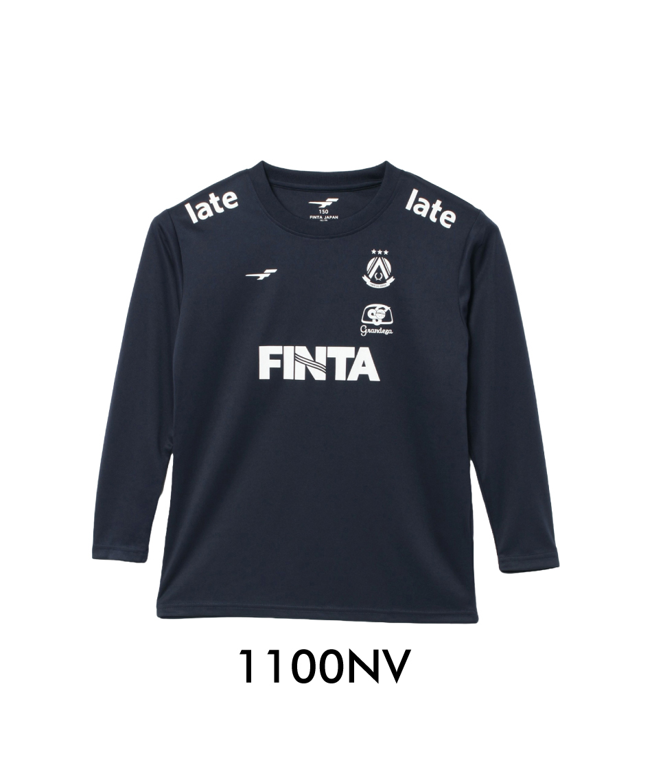 FINTA(フィンタ) サッカーウェア 長袖シャツ ロングスリーブTシャツ JR