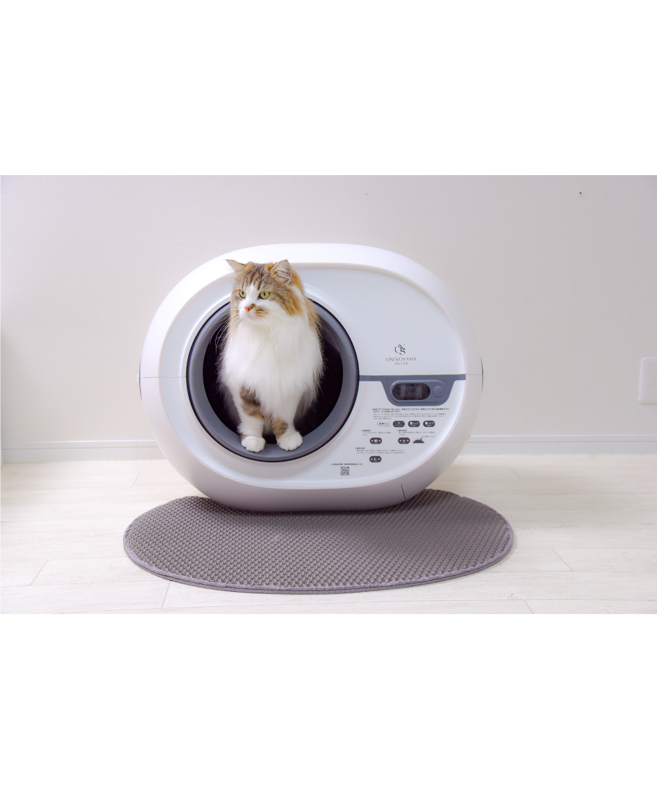 マリン※自動猫トイレ （ホワイト） 全自動スマートトイレ(猫用