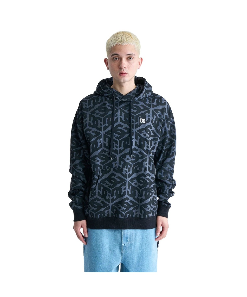 �l���|�C���g68pt �y���������z�f�B�[�V�[(DC) �p�[�J�[ DC Shoes 24 CUBE PH DPO244078 �����Y ���f�B�[�X BLK XL