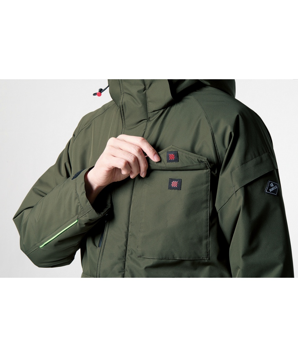 防寒 ジャケット 防水防寒ジャケット 7620 【ご自宅配送限定