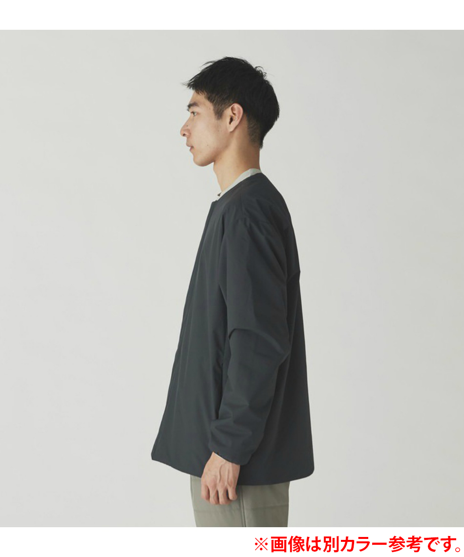  peak Octa Cardigan ブラック ノーカラージャケット snow peak コート ジャケット 2L Octa Cardigan オクタ メンズ