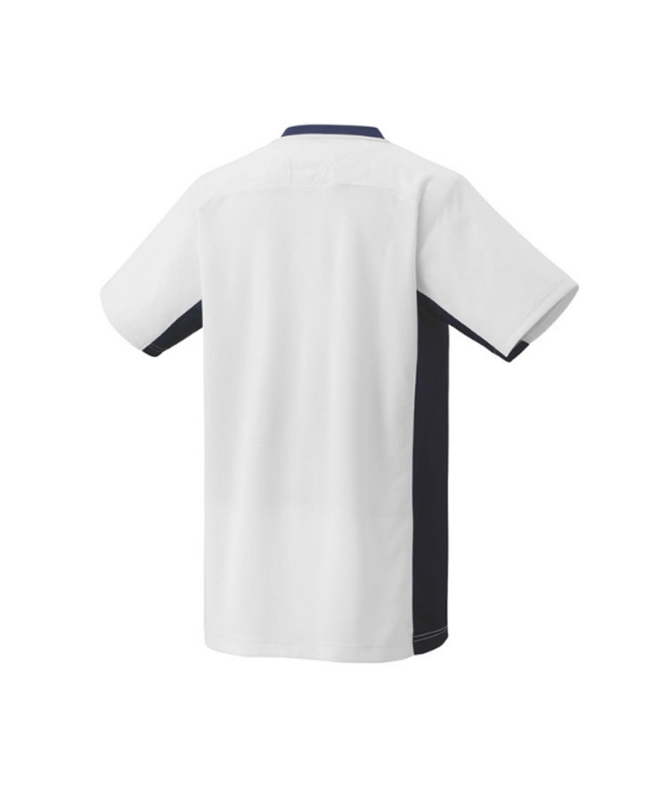 YONEX ゲームシャツ メンズ 10634 ホワイト △ ヨネックス(YONEX) テニスウェア バドミントンウェア ゲームシャツ