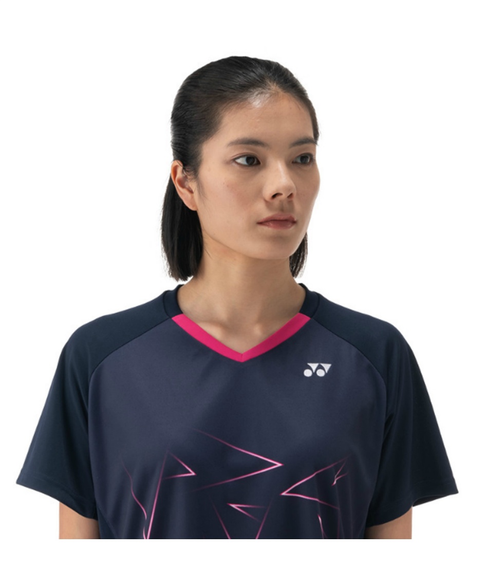 テニスウェア バドミントンウェア ゲームシャツ ウィメンズゲーム