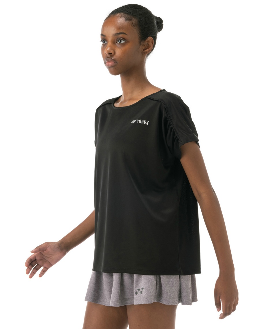 △ ヨネックス(YONEX) テニスウェア バドミントンウェア Tシャツ 半袖