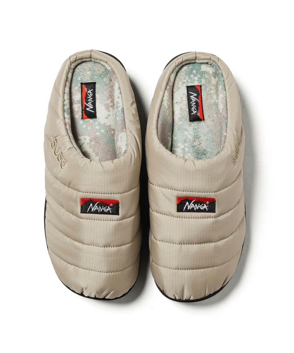 l|Cg70pt yziK(NANGA) Xb| iK×Xu I[ebNXEB^[T_ NANGA×SUBU AURORA TEX WINTER SANDAL NA2443-3E105-A Y fB[X BEG 24|25D5cm