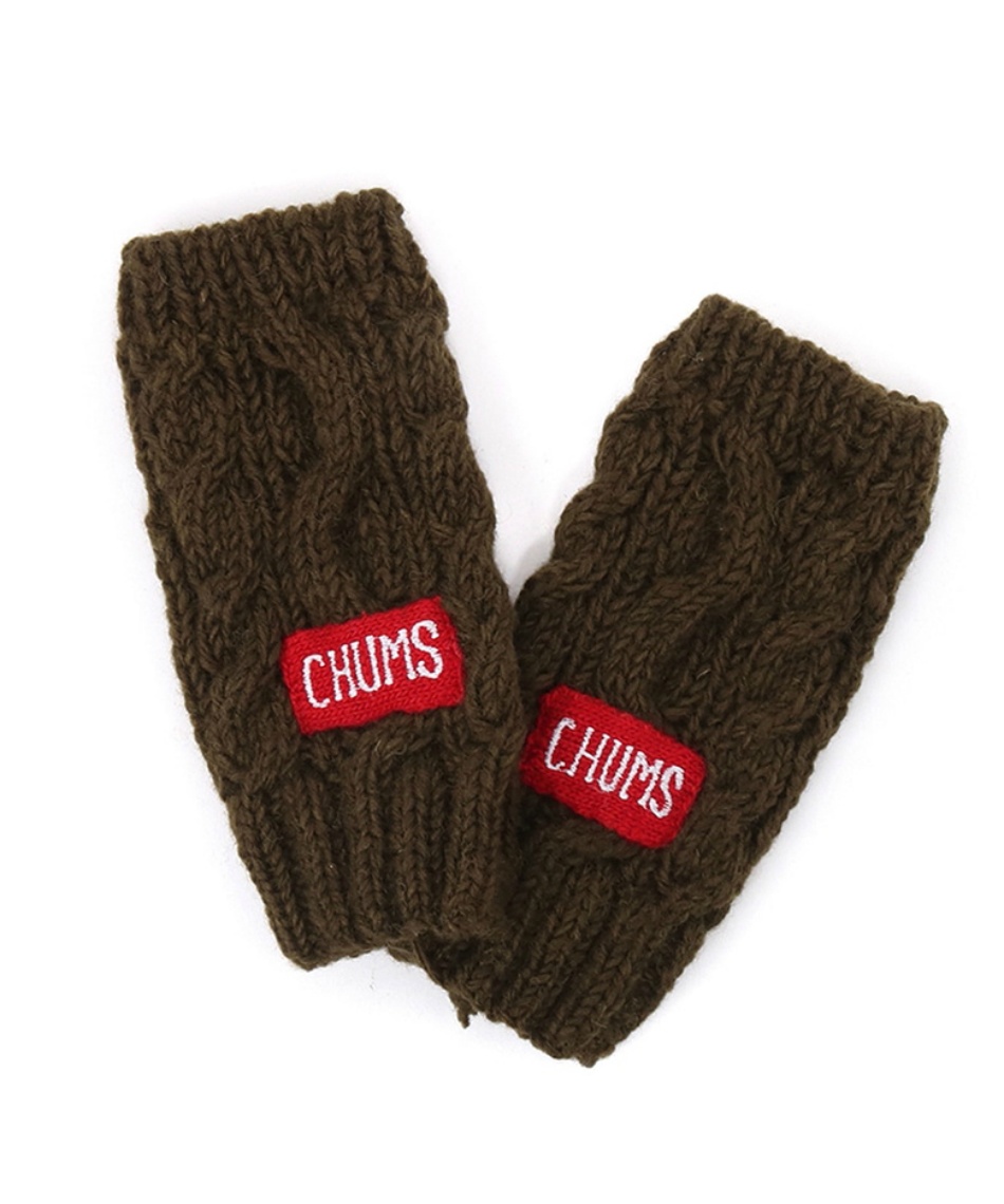 l|Cg48pt `X(CHUMS) h lp[jbgJtQC^[ Nepal Knit Cuff Gaiter CH09-1331 Y fB[X Khaki F