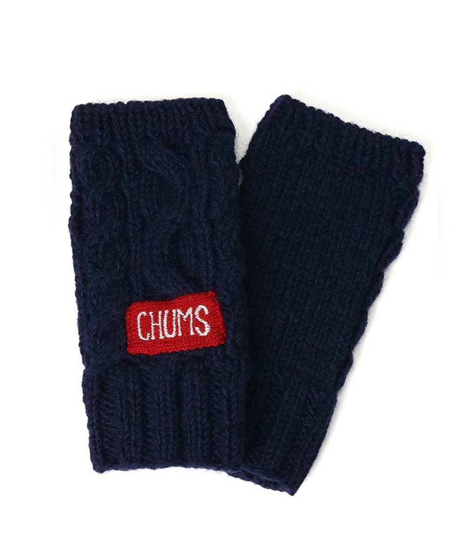 獲得ポイント48pt チャムス(CHUMS) 防寒手袋 ネパールニットカフゲイター Nepal Knit Cuff Gaiter CH09-1331 メンズ レディース Navy F