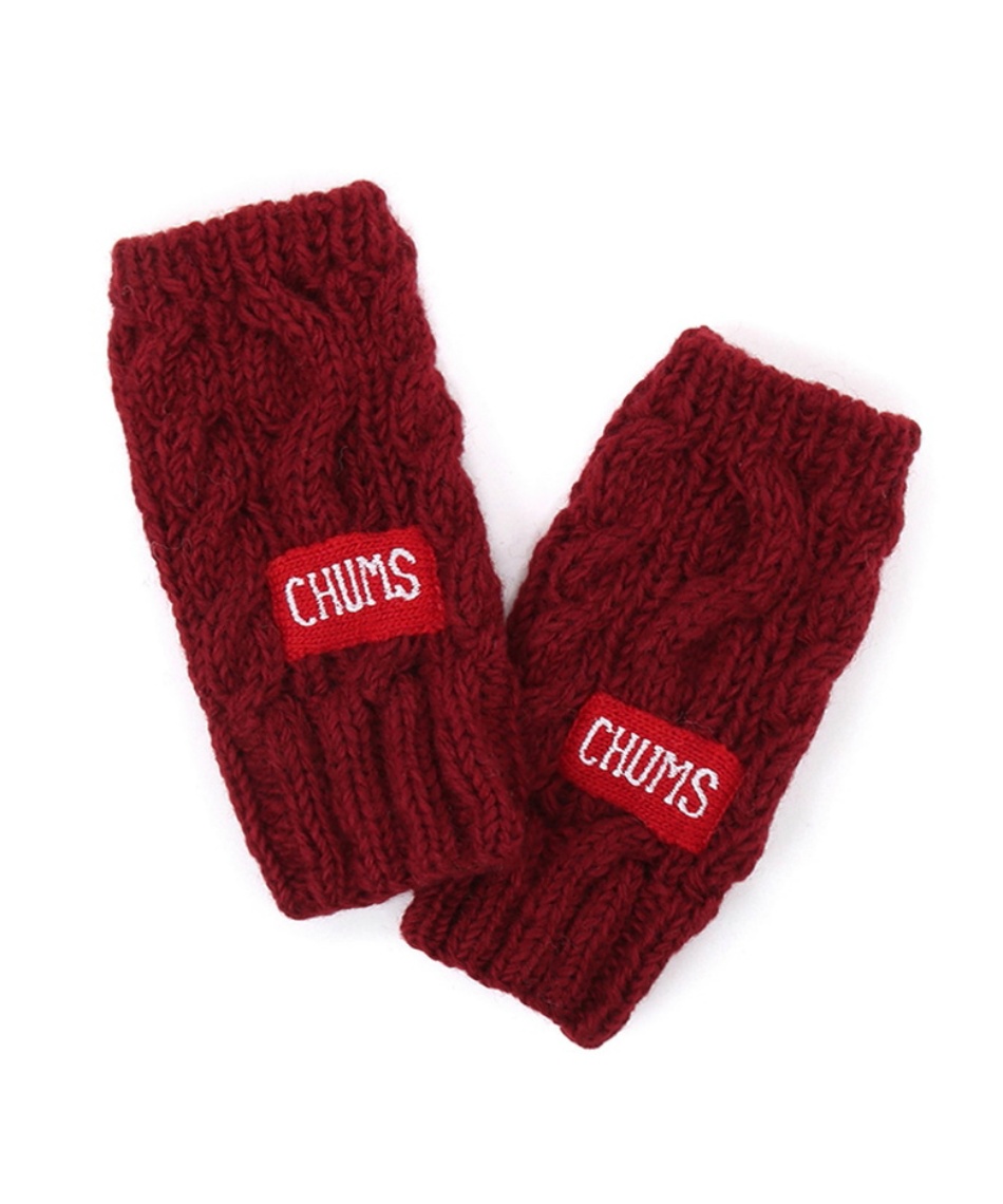 l|Cg48pt `X(CHUMS) h lp[jbgJtQC^[ Nepal Knit Cuff Gaiter CH09-1331 Y fB[X Burgundy F