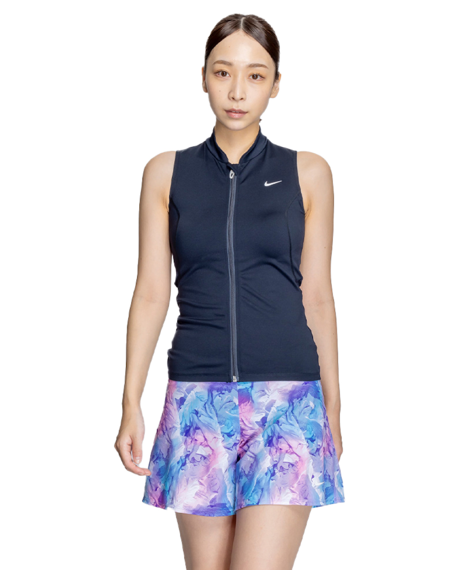 NIKE スイミング　ウェア　セットアップ　グレー　ブラック　セパレーツ NIKE ナイキ スクール水着 セパレートタイプ キッズ 女の子
