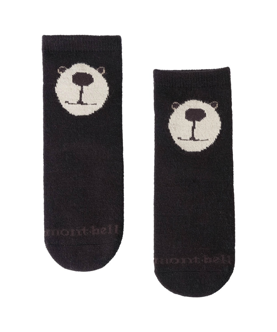 ソックス WIC.トラベルソックス モンタベア Baby's 1118930 BK