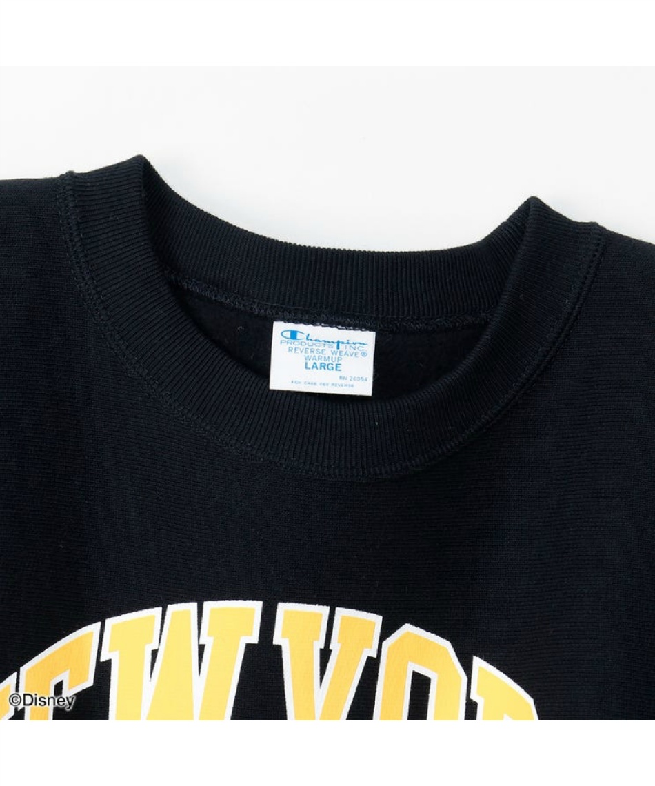 スウェットトレーナー リバースウィーブ クルーネック スウェット