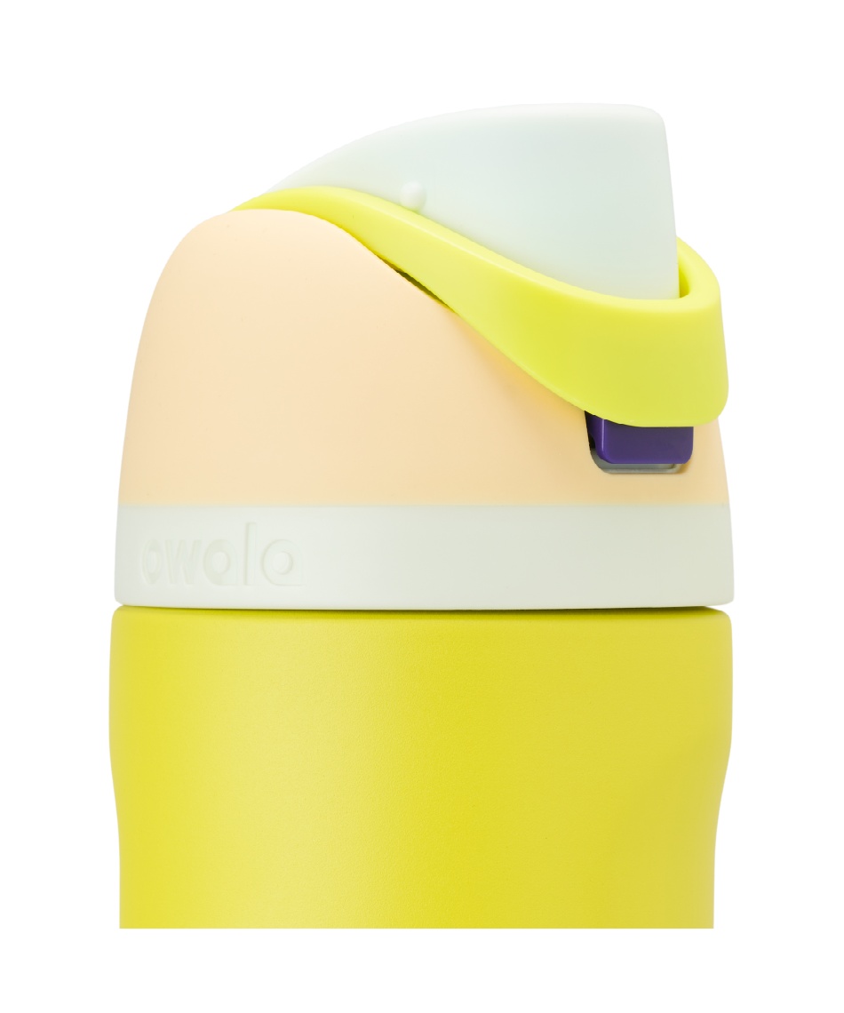 Owala オワラ　水筒　710ml ホワイト　黄緑 owala＞FREESIP ボトル/710ml