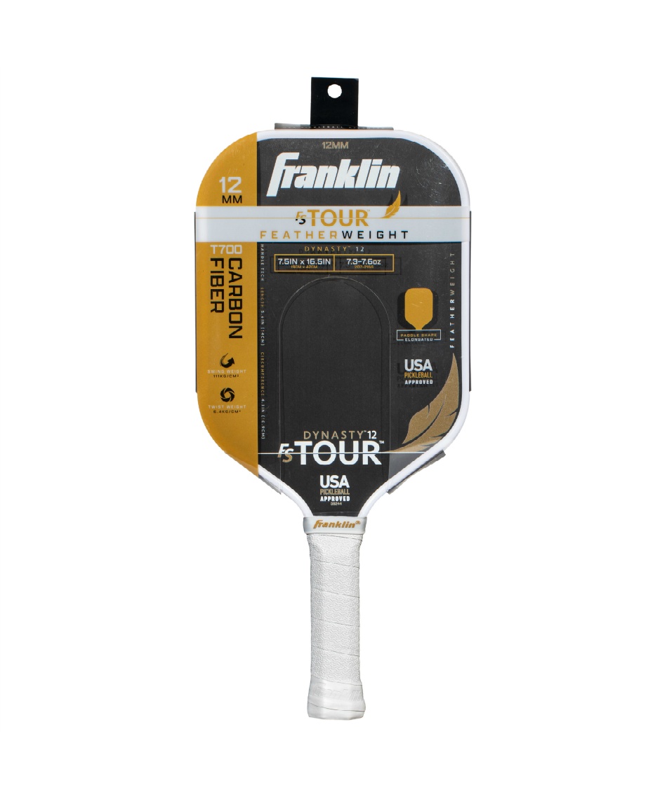 【超軽量】Franklin FS Tour feather 12 ピックルボール Franklin FS Tour Tempo 12 Featherweight - Paddle Review