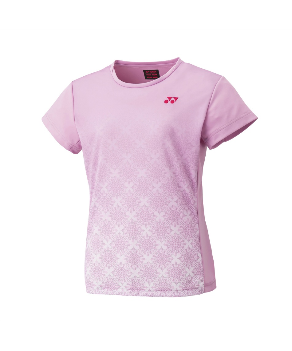 YONEX バドミントンシャツ　ピンク ヨネックス(YONEX) バドミントンウェア ゲームシャツ ウィメンズ
