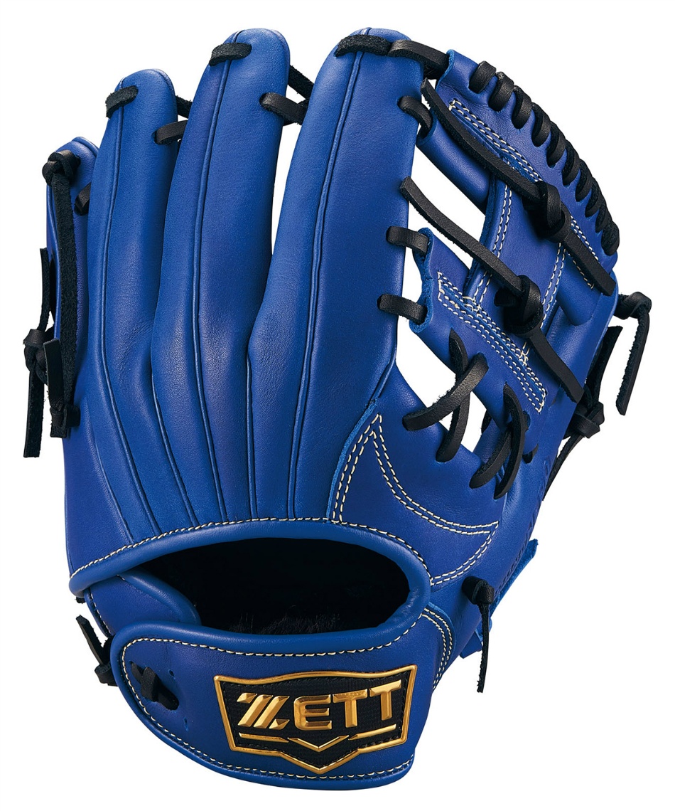 ZETT 軟式グローブ 黒 編み込みデザイン ゼット 送料無料 グローブ 軟式 グラブ プロステイタス 外野手用