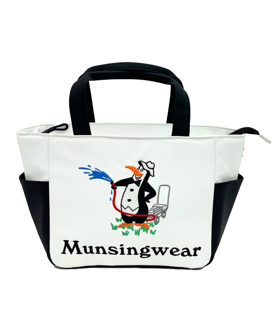 マンシング(Munsingwear) ラウンドバッグ グリーンキーパーペンギン