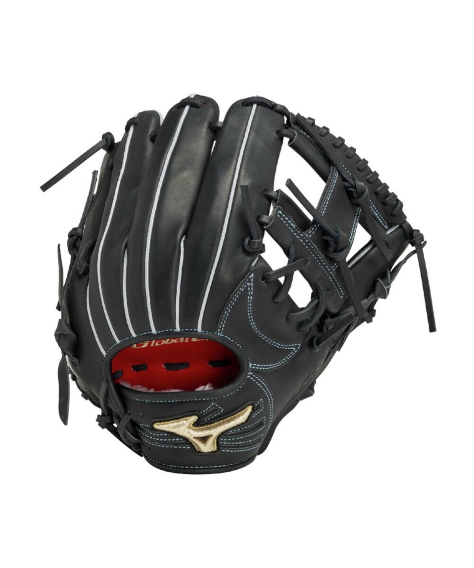 Mizuno ミズノプロ 野球グローブ 黒　軟式　投手用 ミズノ(MIZUNO) 野球 一般軟式グローブ 内野手 軟式用