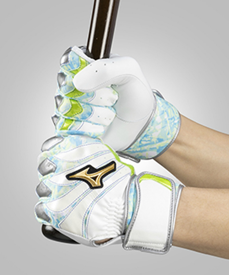 ミズノ(MIZUNO) 野球 バッティンググローブ 両手用 モーション