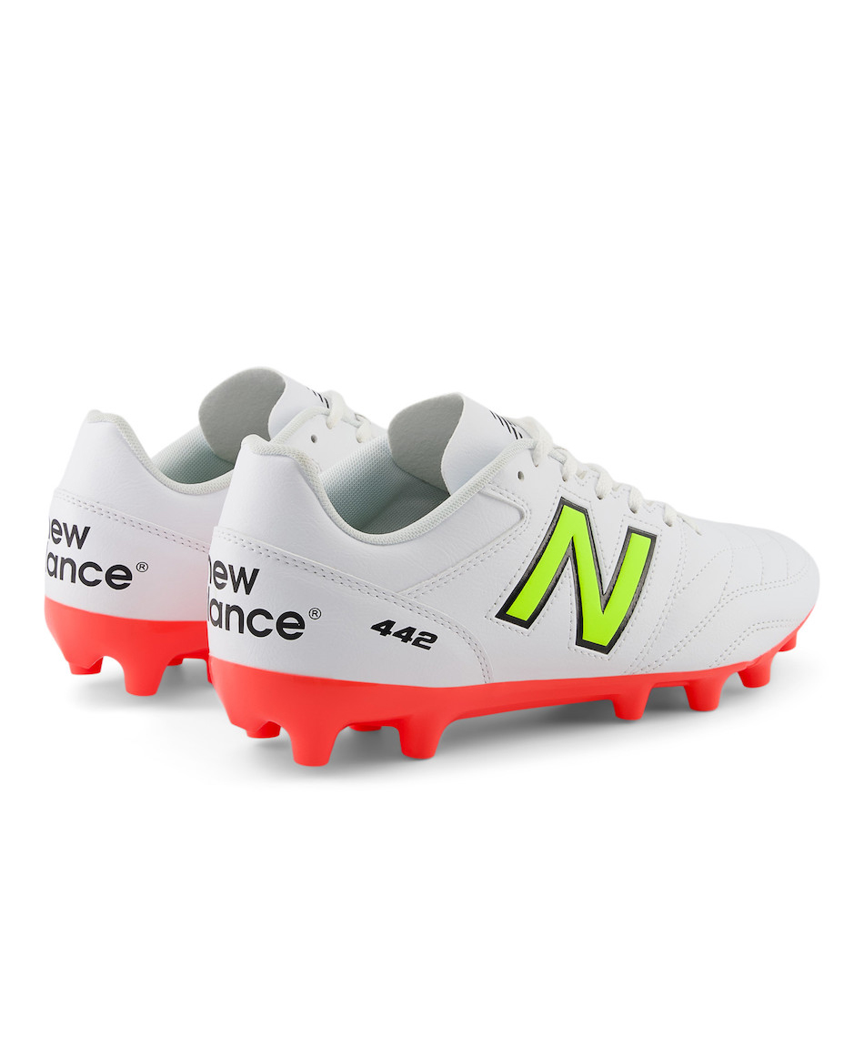 New Balance 442 ホワイト/レッド スパイクシューズ ニューバランス(new balance) サッカースパイク 限定 442V2 アカデミー