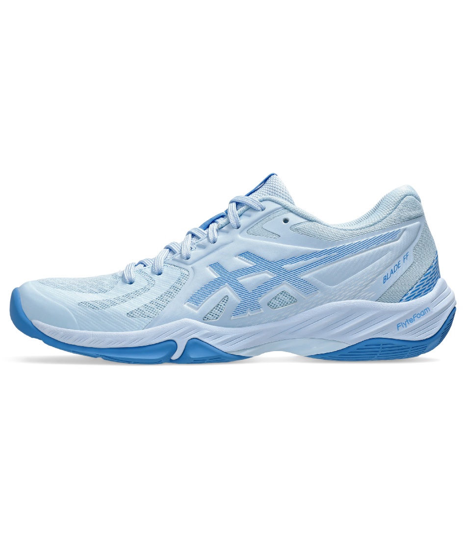 【美品】バドミントンシューズ　24.5 　BLADE FF 楽天市場】アシックス asics BLADE FF レディースバドミントン