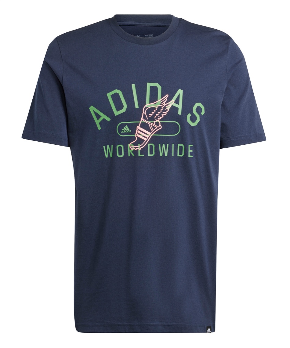 アディダス(adidas) Tシャツ 半袖 カレッジ グラフィック 半袖Tシャツ