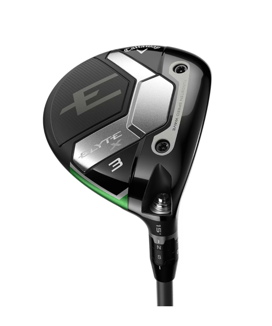 【美品】ELYTE 3W ＶＥＮＴＵＳ　ＧＲＥＥＮ　５０ ゴルフクラブ フェアウェイウッド エリート エックス VENTUS GREEN 50