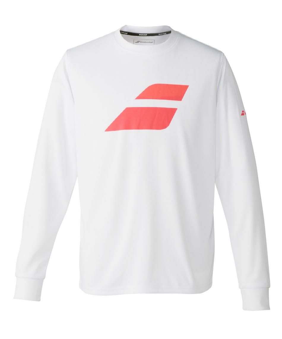 バボラ(Babolat) テニスウェア バドミントンウェア Tシャツ 長袖 CLUB