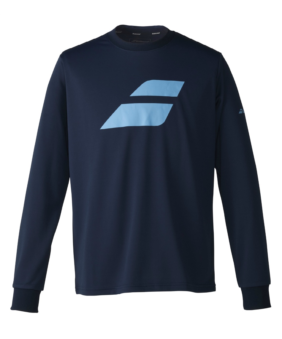 バボラ(Babolat) テニスウェア バドミントンウェア Tシャツ 長袖 CLUB