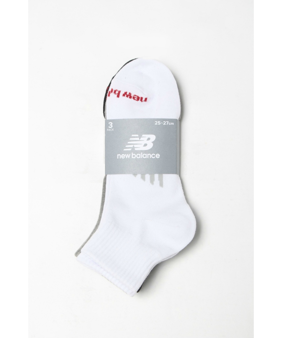 山下 ニューバランス(new balance) ソックス Mid Lengh Socks 3Pack