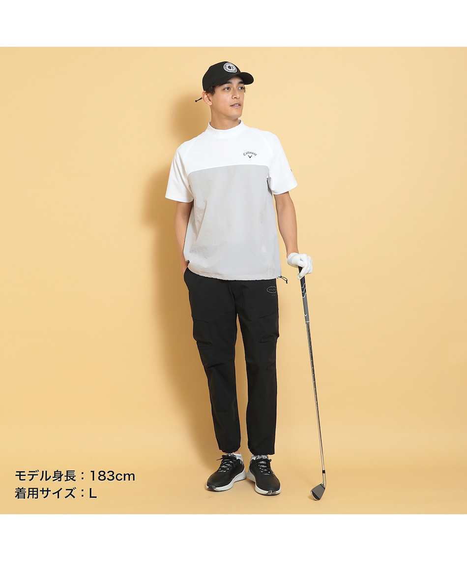 ゴルフウェア ロングパンツ8WAYストレッチ リラックスパンツC25126107