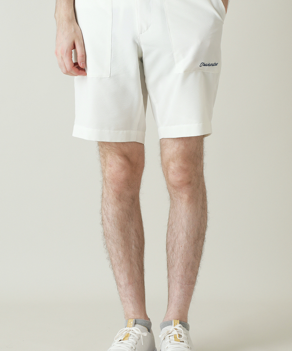 ゴルフウェア ショートパンツ シアサッカーイージーHP 7AL035